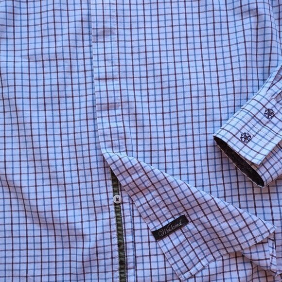 English Laundry Men's Long Sleeve Embroidered Shirt  Scott Weiland Size L/XL - Picture 10 of 14